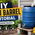 DIY Rain Barrel Tutorial (One-Weekend Project)